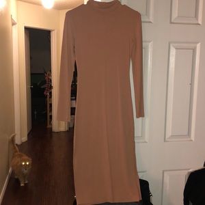 Nude / pinkish dress